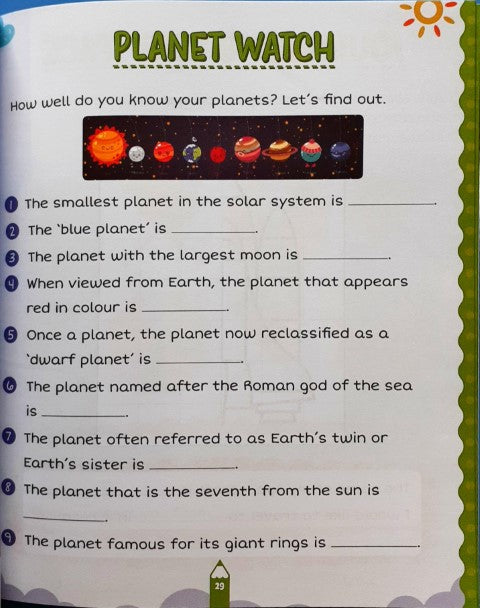 Skill Builder Science Level 3 My Fun Activity Book Over 50 Activities