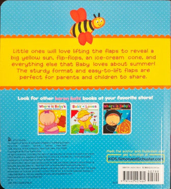 Baby Loves Summer - A Karen Katz Lift The Flap Book