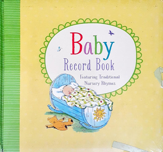Baby Record Book Featuring Traditional Nursery Rhymes