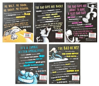 The Bad Guys Boxed Set Books 1 To 5