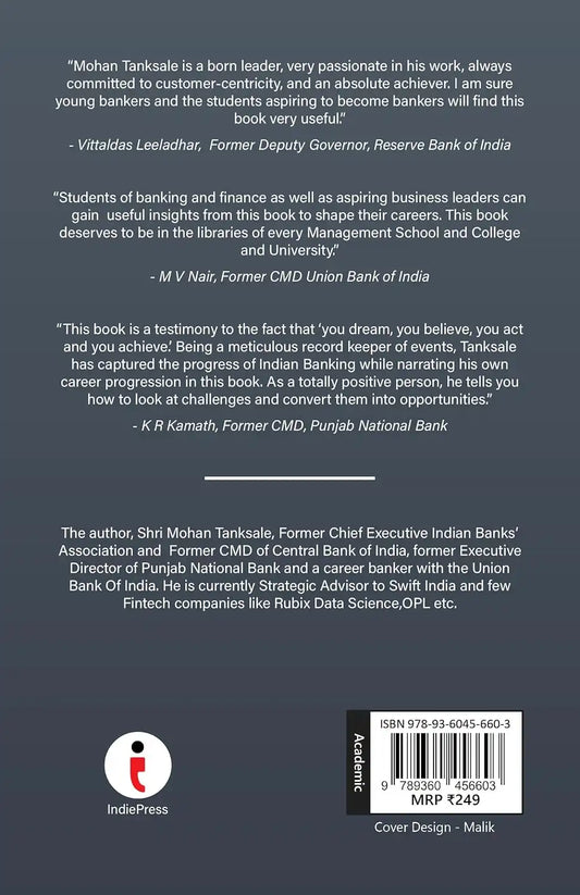 Banking Beyond Borders : Learnings From A Veteran Banker
