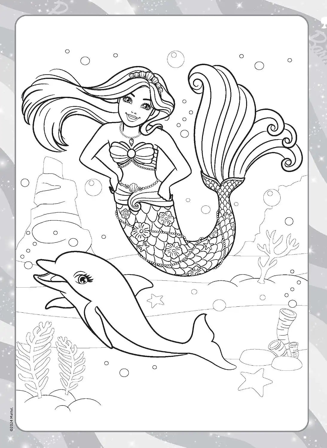 Barbie A Touch Of Magic : Colouring Adventures | Mattel