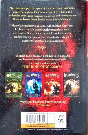 Bartimaeus Ptolemy's Gate Bartimaeus Trilogy Book 3