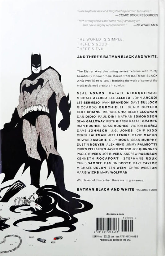 DC Comics Batman : Black and White Vol. 4