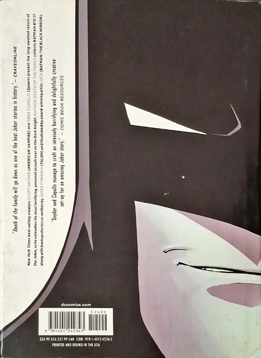 DC Batman : Death of the Family | Hardcover