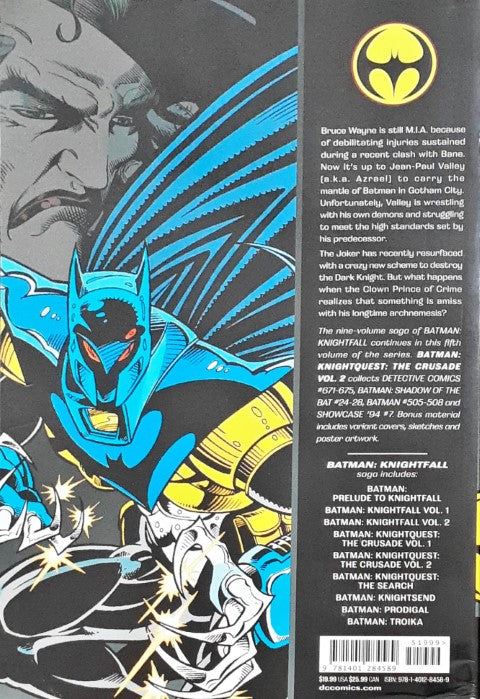 Gotham DC Batman KnightQuest The Crusade Volume 2