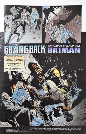 DC Comics Batman Who Is Batman The Secret Origin Revealed