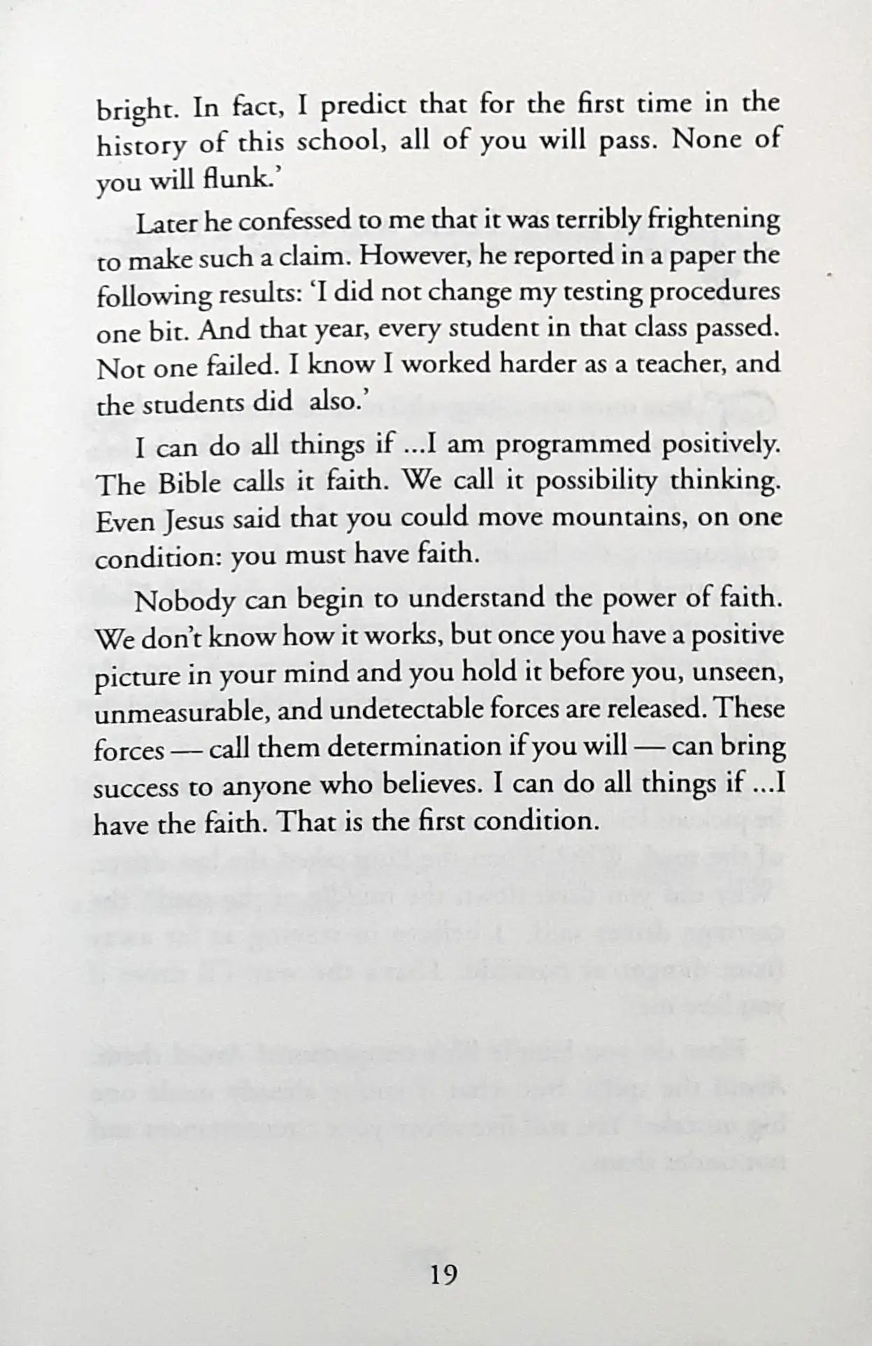 Be an Extraordinary Person in an Ordinary World (P)