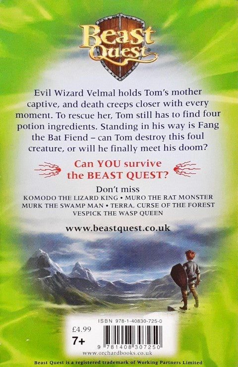 Beast Quest The World of Chaos Fang The Bat Fiend Beast Quest 33