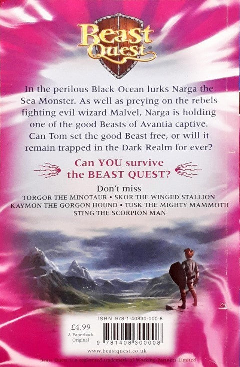 Beast Quest The Dark Realm Narga The Sea Monster Beast Quest 15