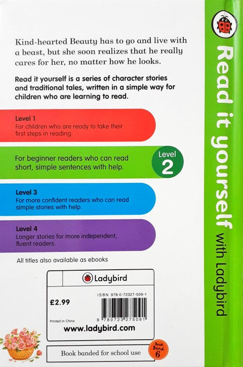 Read It Yourself With Ladybird Level 2 : Beauty And The Beast (P)