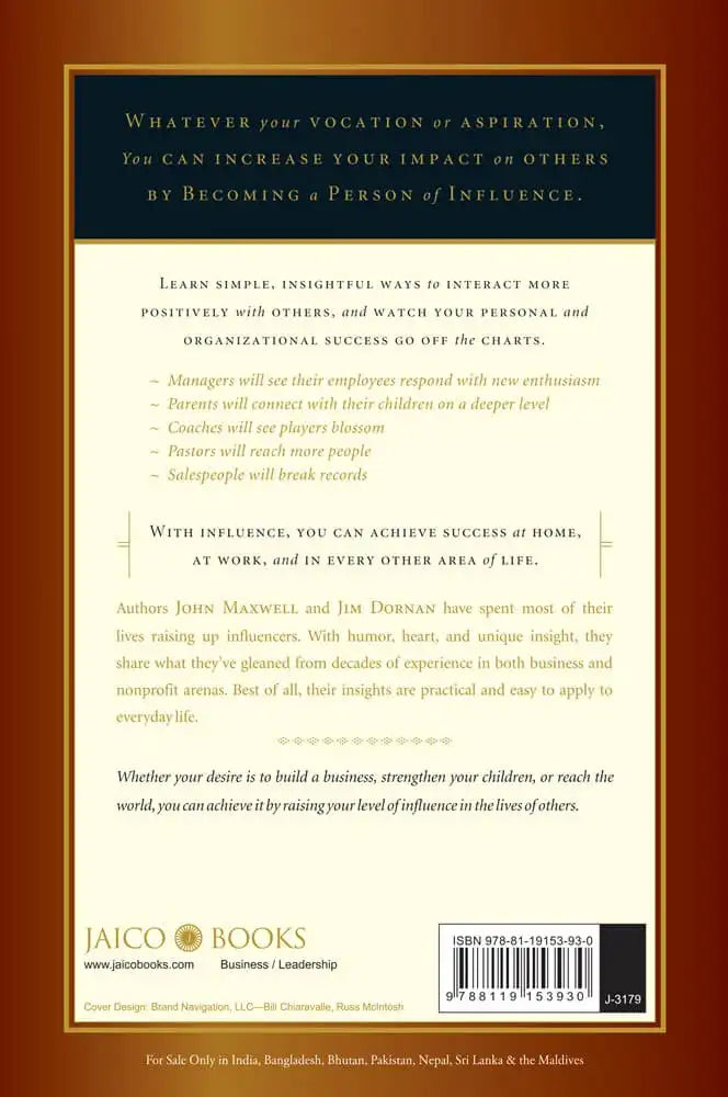 Becoming A Person Of Influence