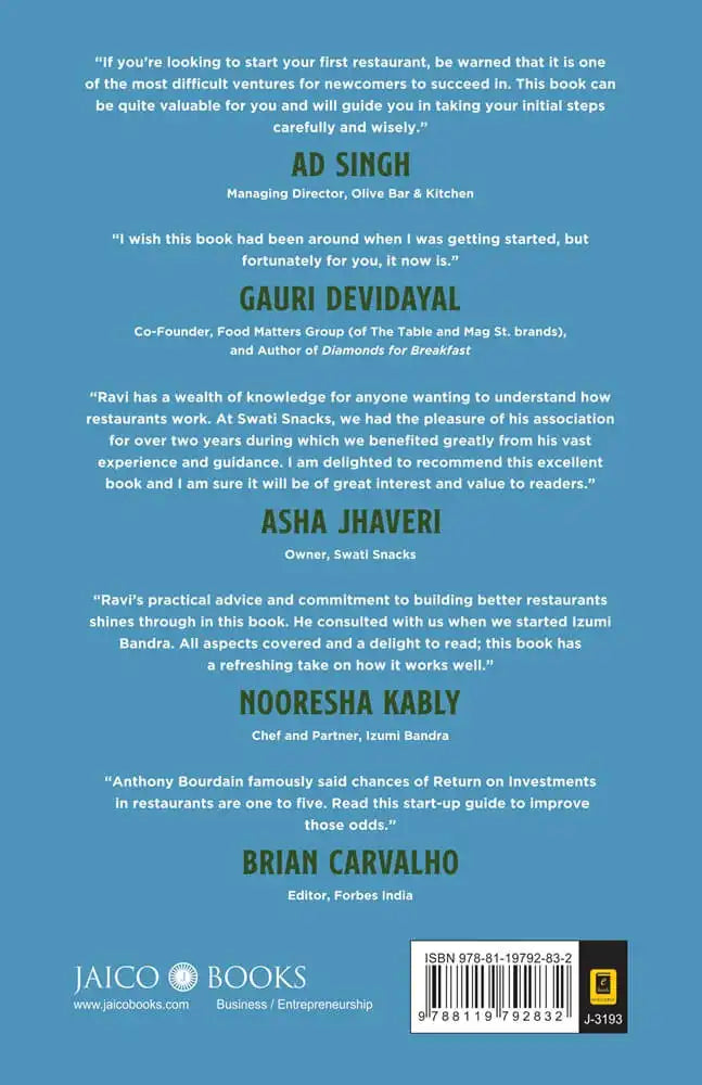 Beyond The Menu : A Restaurant Start - Up Guide