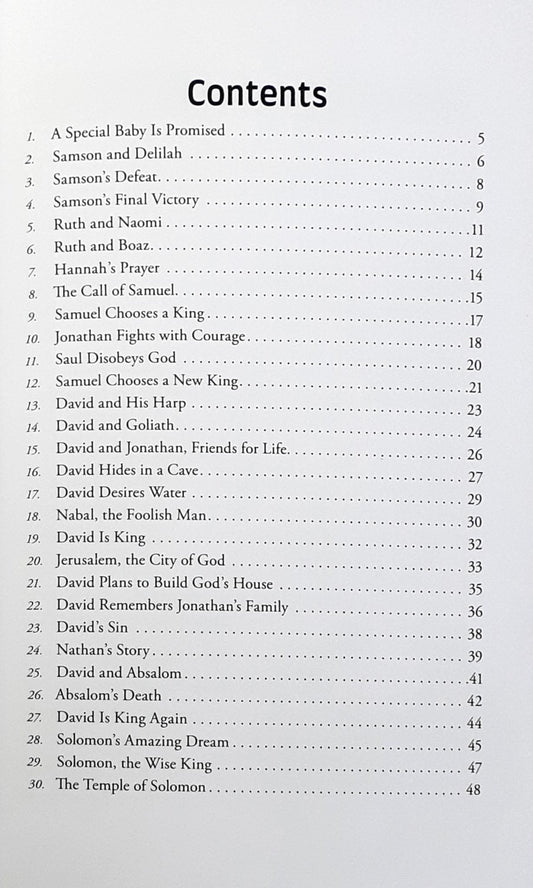 Bible Stories A Special Baby Is Promised and Other Stories : 60 Stories