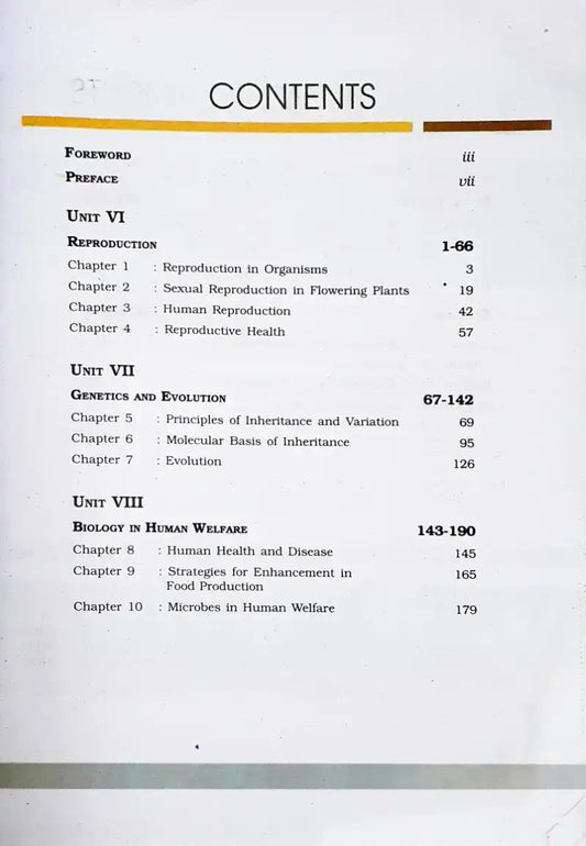 NCERT Biology Grade 12 : Textbook