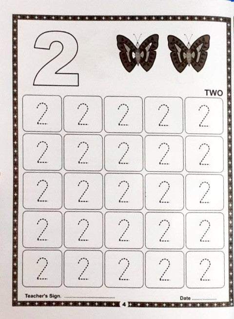 I Can Write Numbers 1 - 25