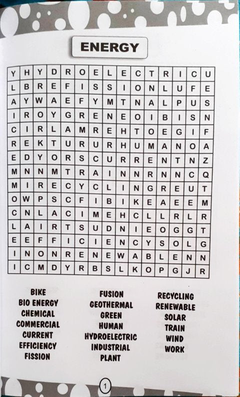 Word Search (Green)