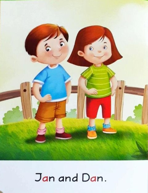 My Phonics Key Word Stories - Jan And Dan At The Mall 1B