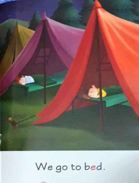 My Phonics Key Word Stories - Camp Fun 6B