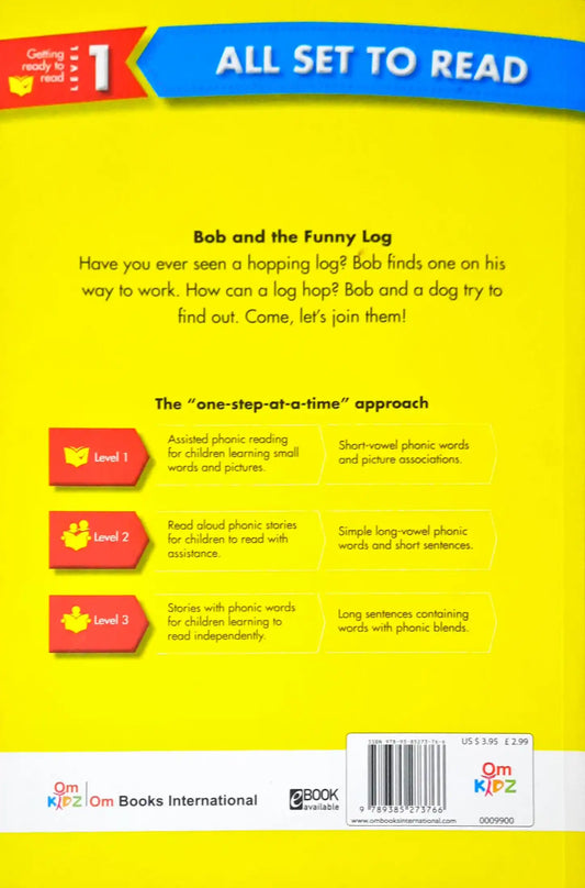 All set to Read Level 1 : A Phonics Reader - Bob and the Funny Log (P)