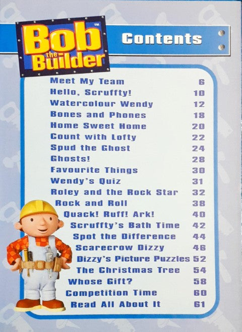 Bob The Builder Annual 2002 Can We Fix It