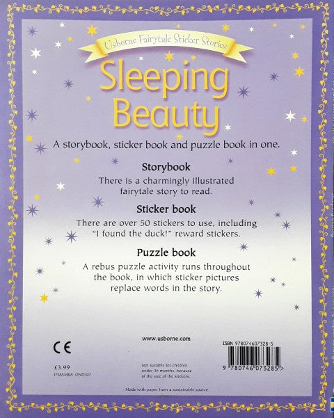 Usborne Fairytale Stories Sleeping Beauty