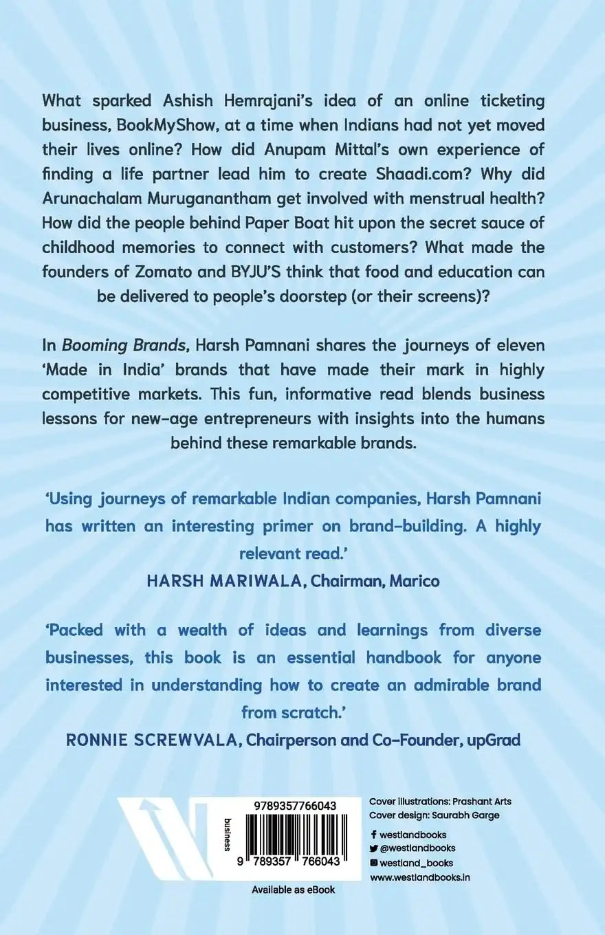 Booming Brands : Inspiring Journeys Of 11 ‘Made In India’ Brands | Volume 1