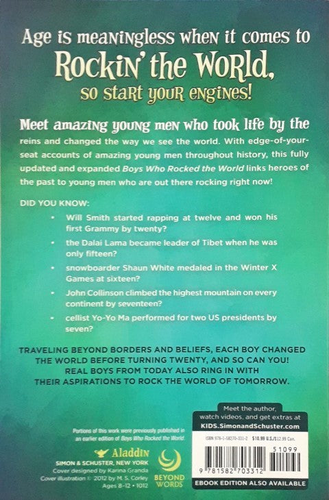 Boys Who Rocked The World Heroes From King Tut To Bruce Lee (P)