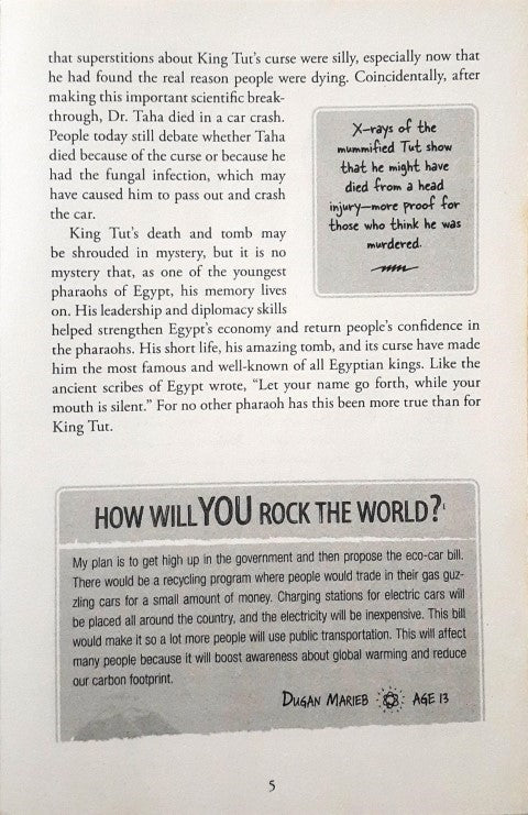 Boys Who Rocked The World Heroes From King Tut To Bruce Lee (P)