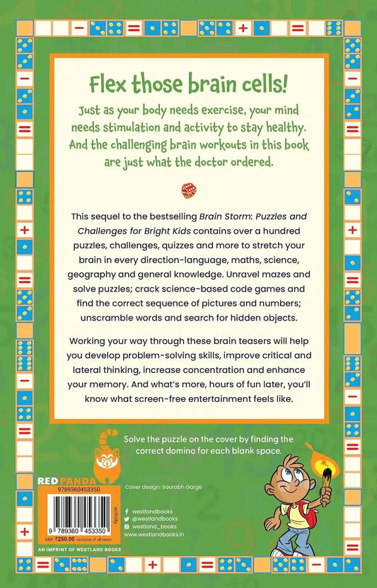 Brain Storm 4 : Puzzles And Challenges For Bright Kids