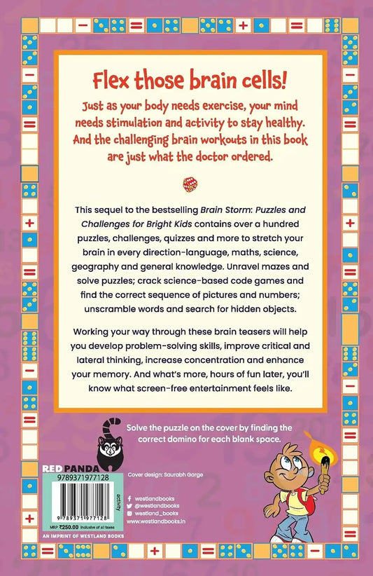 Brain Storm 5 : Puzzles And Challenges For Smart Kids