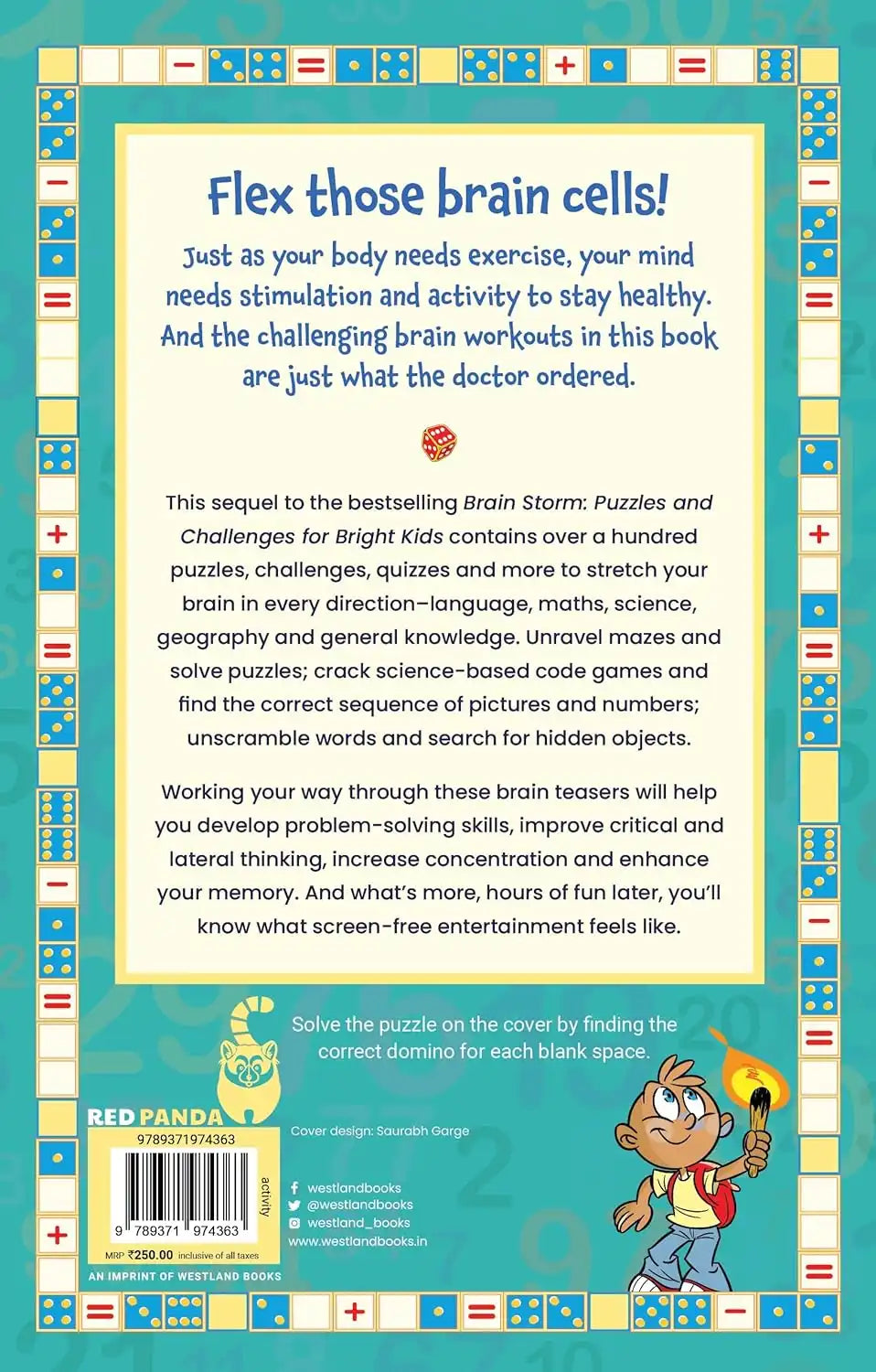 Brain Storm 6 : Puzzles And Challenges For Smart Kids