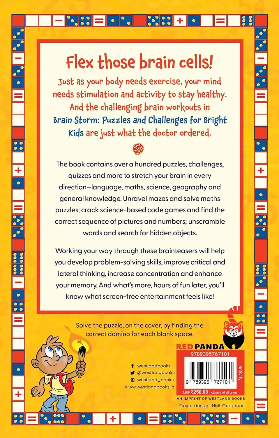 Brain Storm 1 : Puzzles And Challenges For Bright Kids