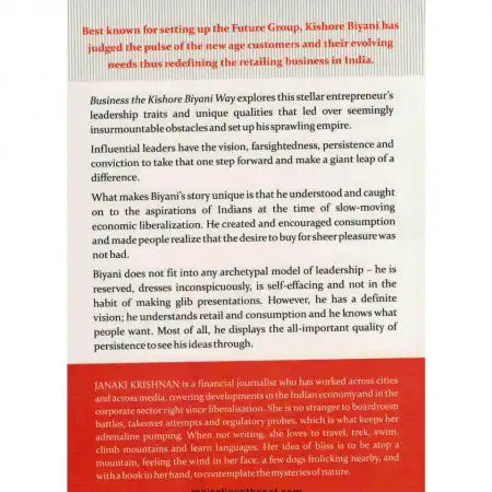 Business The Kishore Biyani Way