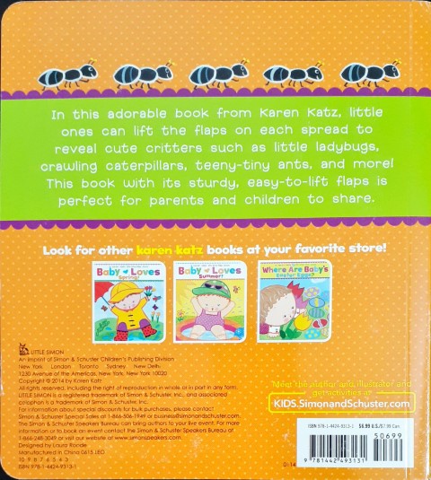 Buzz Buzz Baby - A Karen Katz Lift The Flap Book