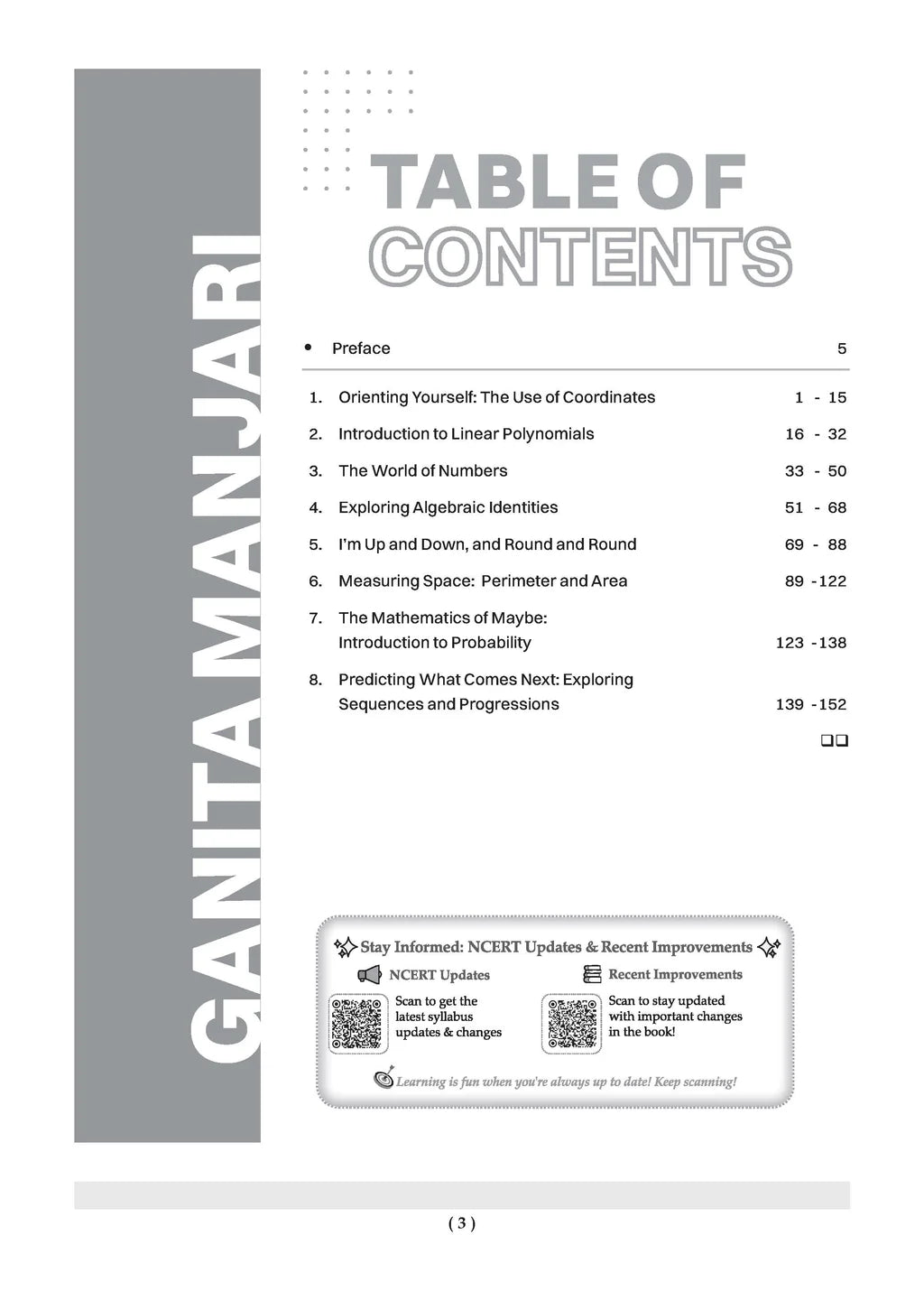 CBSE NCERT Textbook Solutions Mathematics Part-1 (Ganita Manjari) Class 9