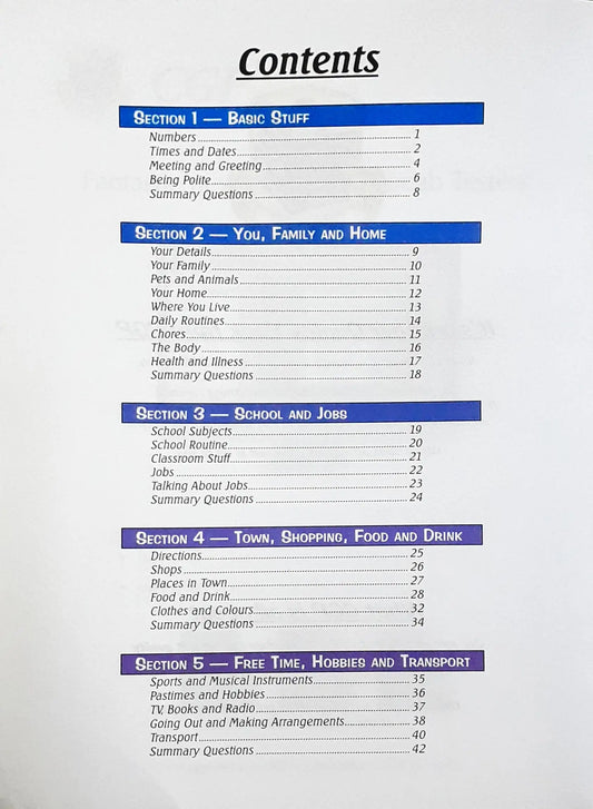 Key Stage Three French The Study Guide (P)