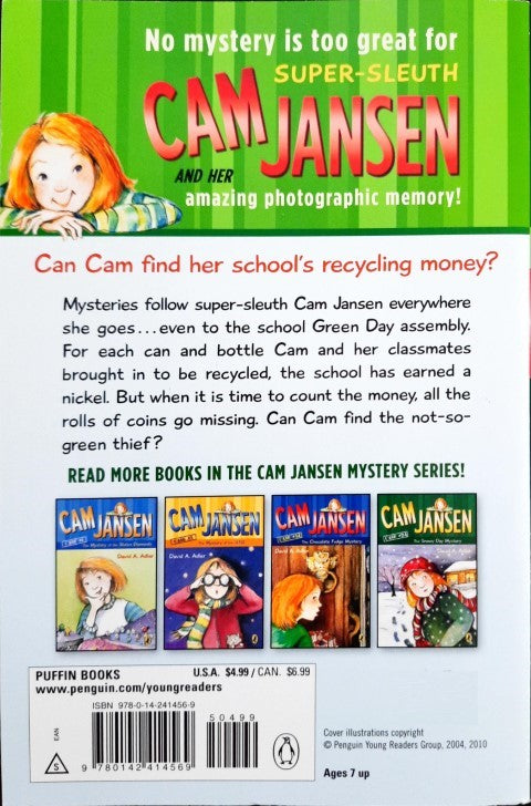 Cam Jansen 28 The Green School Mystery Books And You 1286