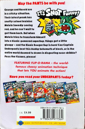 Captain Underpants (#6) And The Big, Bad Battle Of The Bionic Booger Boy Part 1 (P)