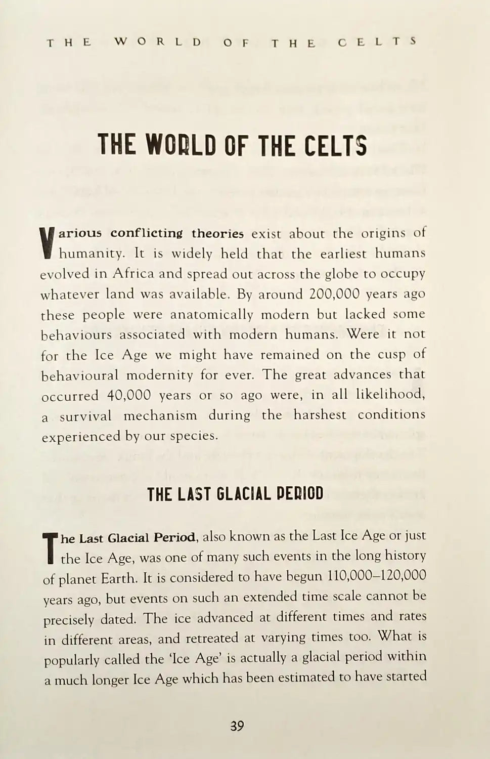 Celtic Ancient Origins : Flame Tree Collector's Editions