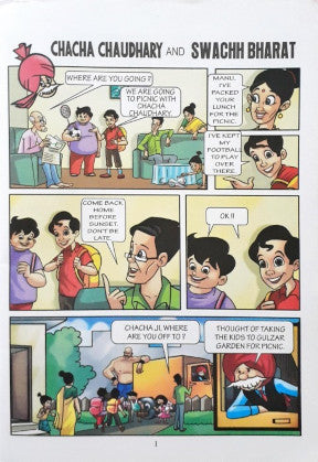 Chacha Chaudhary And Swachh Bharat