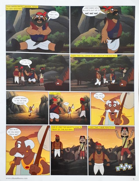 Chhota Bheem In Daaku Ka Chachu