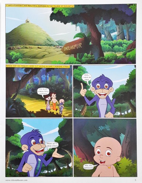 Chhota Bheem In Jungle Boy