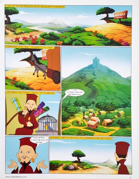 Chhota Bheem In The Kingfisher