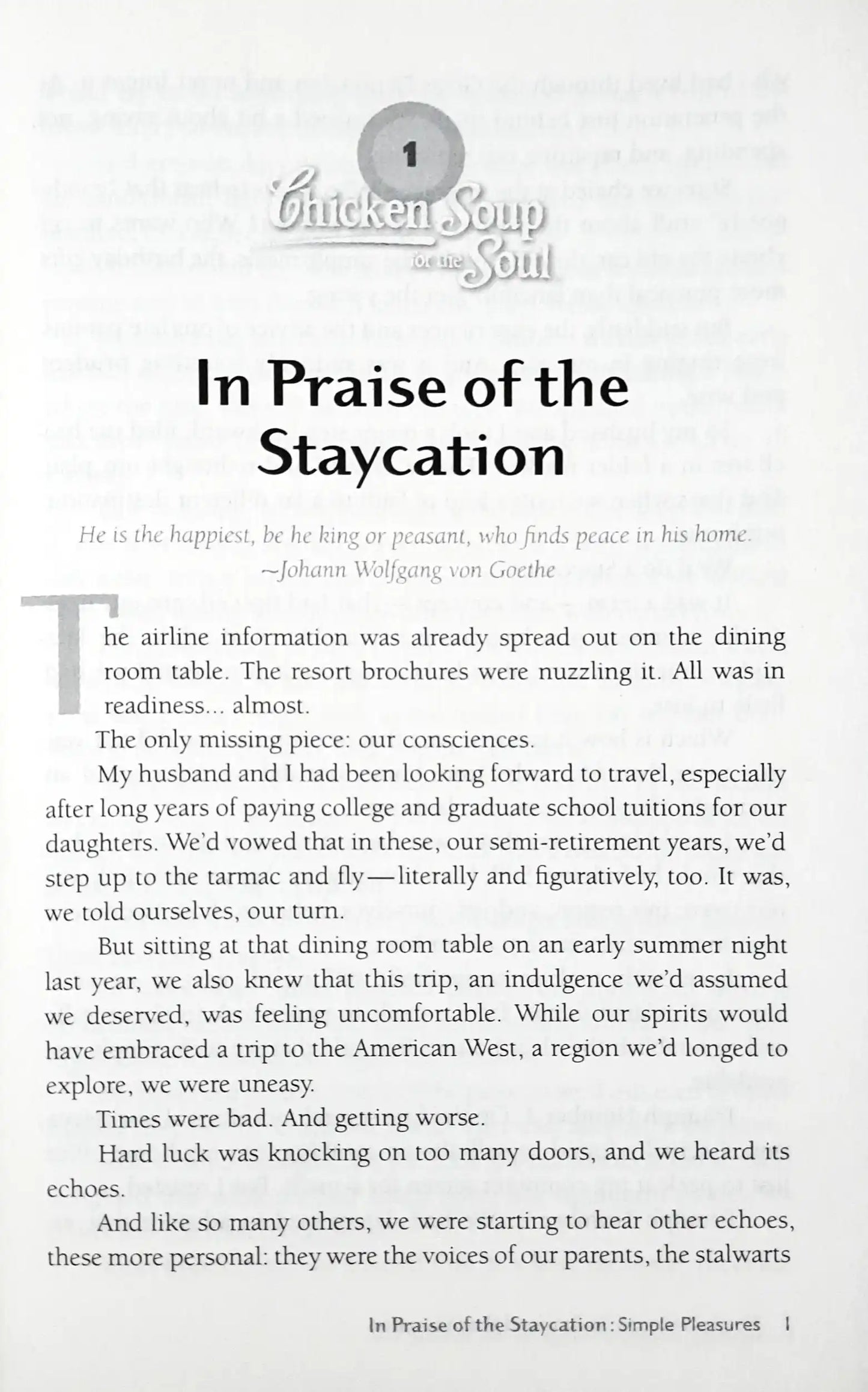 Chicken Soup for the Soul : Tough Times, Tough People