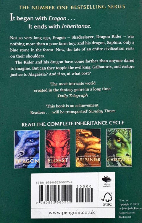 Inheritance Book Four In The Inheritance Cycle