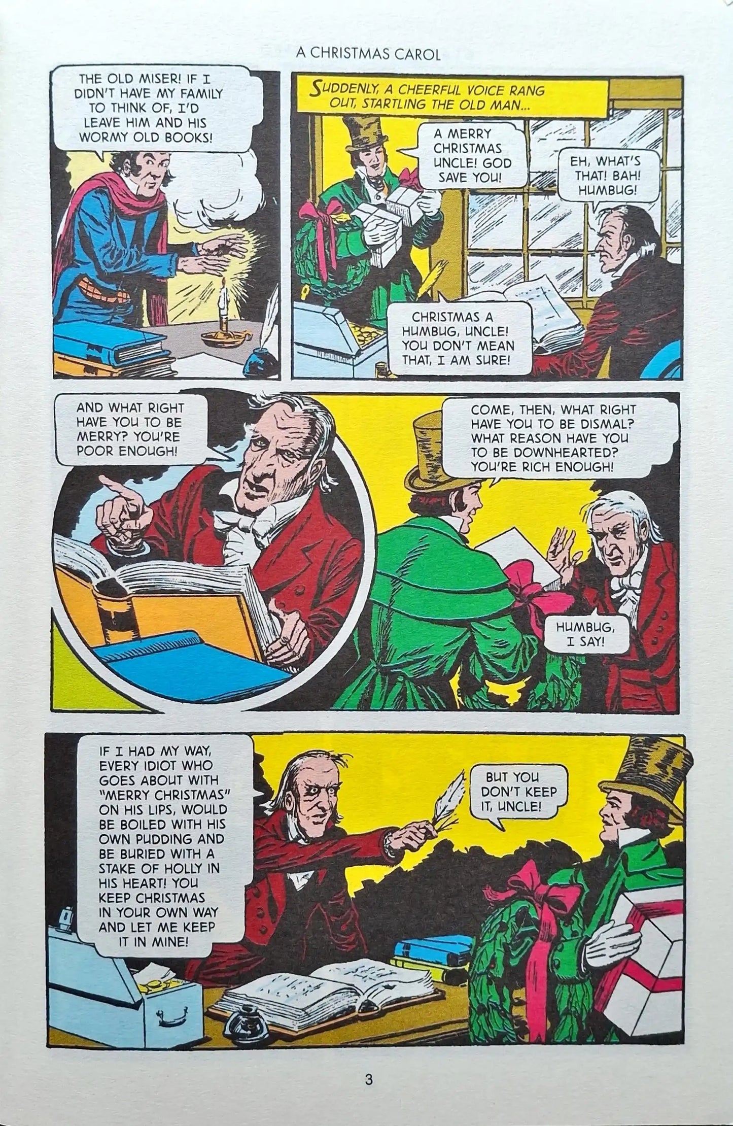 A Christmas Carol : Classics Illustrated No. 53