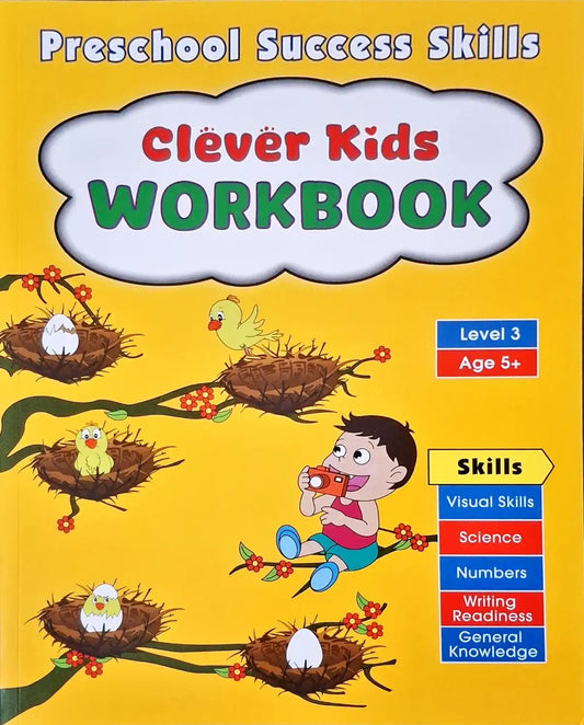 Preschool Success Skills : Clever Kids Workbook | Level 3