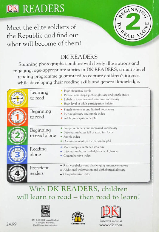 Clone Troopers in Action : Star Wars - DK Readers Level 2 (P)