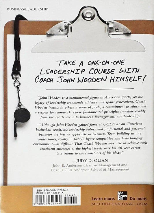 Coach Wooden's Leadership Game Plan for Success: 12 Lessons for Extraordinary Performance and Personal Excellence (P)